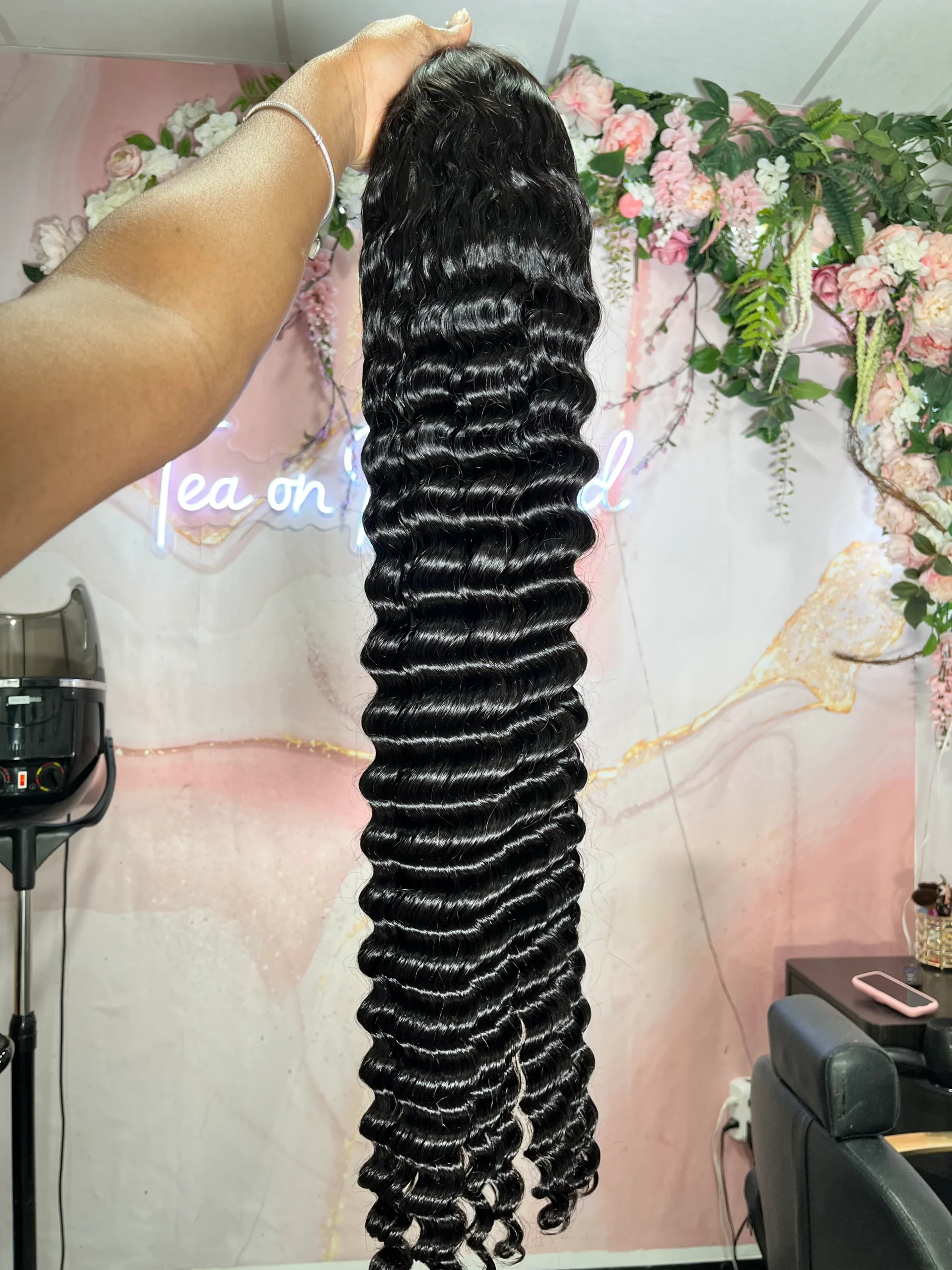 Deep wave HD frontal wig (uncustomized)