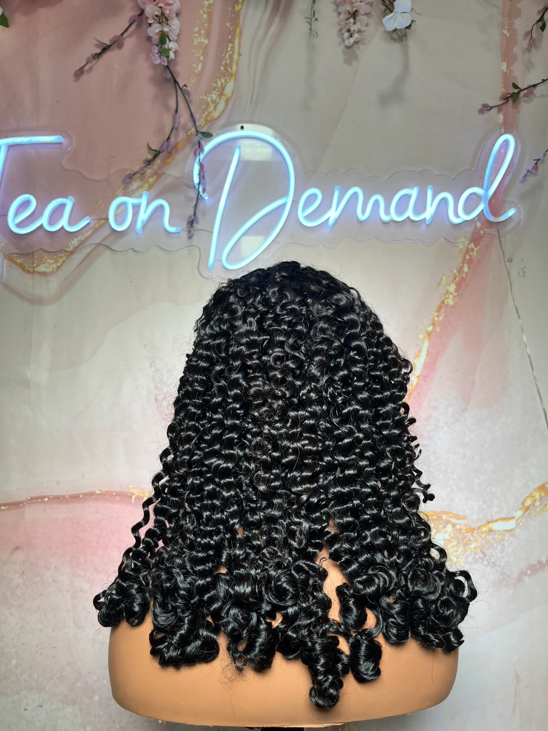 Burmese curl HD frontal wig (uncustomized)